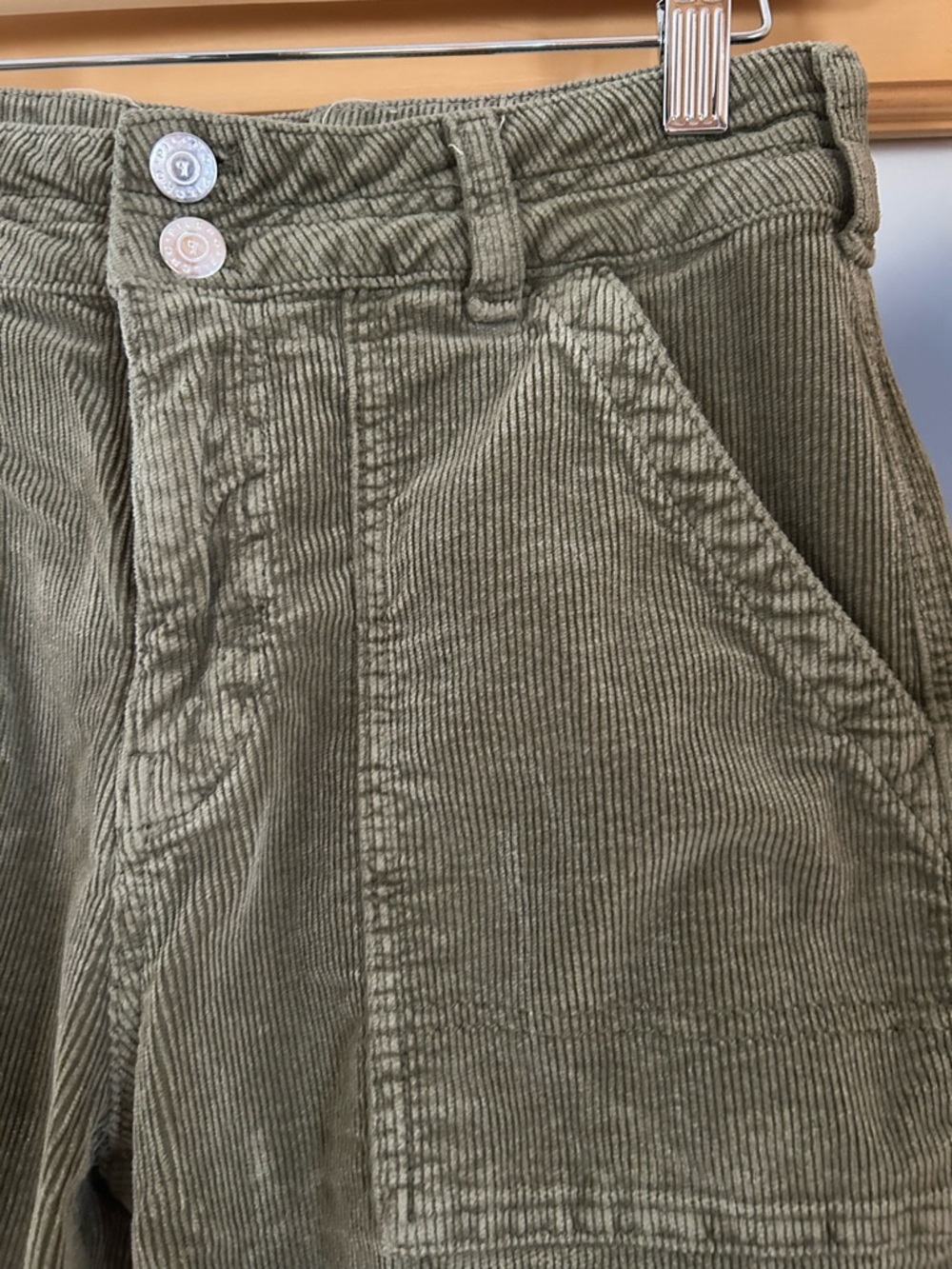 Pilcro by Anthropologie The Wanderer Relaxed Corduroy Pants Size 28 - Picture 15 of 16